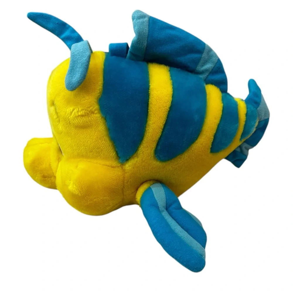 Disney Flounder, stuffed animal, approx 10